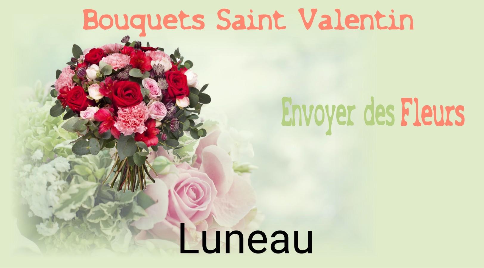 Roses de Saint-Valentin livrées à Luneau